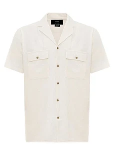 Antioch Blusenshirt Monaka Khaki/Beige/Weiß Antioch Blusenshirt Monaka Khaki/Beige/Weiß