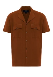 Antioch Blusenshirt Monaka Orange/Braun/Rot