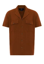 Antioch Blusenshirt Monaka Orange/Braun/Rot
