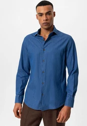 Antioch Blusenshirt Layun Blau/Dunkelblau