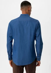 Antioch Blusenshirt Layun Blau/Dunkelblau
