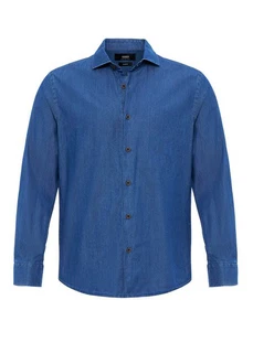 Antioch Blusenshirt Layun Blau/Dunkelblau