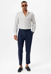 Antioch Blusenshirt Tokyo Mischfarben/Creme/Hellblau/Beige/Gelb