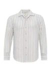 Antioch Blusenshirt Tokyo Mischfarben/Creme/Hellblau/Beige/Gelb