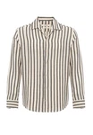Antioch Blusenshirt Tokyo Beige/Creme/Weiß