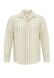 Blusenshirt Tokyo - Striped - Long sleeve - Slim Fit