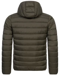 Geographical Norway Steppjacke Parka Dunkelgrün/Grün/Khaki