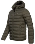 Geographical Norway Steppjacke Parka Dunkelgrün/Grün/Khaki