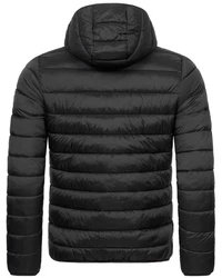 Geographical Norway Steppjacke Parka Schwarz/Grau/Dunkelgrau