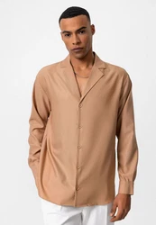 Antioch Blusenshirt Kopenhag Relax Fit Lapel Collar 