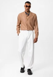 Antioch Blusenshirt Kopenhag Relax Fit Lapel Collar 
