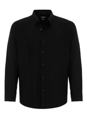Blusenshirt Benedetto - Long Sleeve - Cotton - Slim Fit