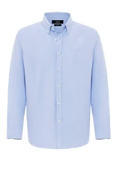 Antioch Blusenshirt Benedetto Hellblau/Blau/Dunkelblau