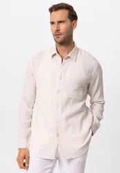 Antioch Blusenshirt Ilario Rosa/Weiß