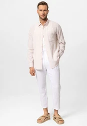 Antioch Blusenshirt Ilario Rosa/Weiß