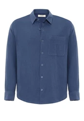 Antioch Blusenshirt Ilario Dunkelblau/Hellblau/Blau
