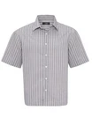 Antioch Blusenshirt Fernando Grau/Hellgrau