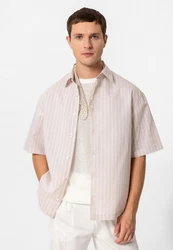 Antioch Blusenshirt Fernando Rosa/Braun/Lila