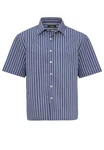 Antioch Blusenshirt Fernando Hellblau/Blau