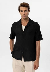 Antioch Blusenshirt Giovanni Schwarz