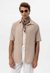 Antioch Blusenshirt Giuseppe Braun/Beige