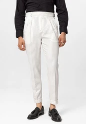 Antioch 7/8-Strandhose ATTILIO Weiß/Creme/Khaki/Grau/Beige