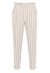 Antioch 7/8-Strandhose Aurelio Beige/Khaki/Grau/Weiß