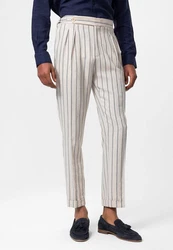 Antioch 7/8-Strandhose Aurelio Beige/Weiß/Creme/Grau/Khaki