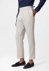 Antioch 7/8-Strandhose Aurelio Beige/Weiß/Creme/Grau/Khaki