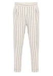Antioch 7/8-Strandhose Aurelio Beige/Weiß/Creme/Grau/Khaki