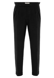 Antioch Strandhose Augusto Regular Fit Schwarz/Dunkelgrau