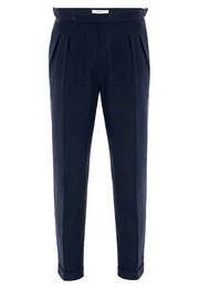 7/8-Strandhose Augusto - High Waist - Belt Detailed - Regular Fit