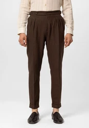 Antioch Strandhose Augusto Regular Fit Braun/Khaki/Dunkelbraun/Dunkelgrün