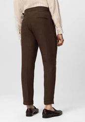 Antioch Strandhose Augusto Regular Fit Braun/Khaki/Dunkelbraun/Dunkelgrün