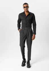 Antioch 7/8-Strandhose Traeger Dunkelgrau/Grau