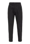 Antioch 7/8-Strandhose Traeger Dunkelgrau/Grau