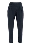 Antioch 7/8-Strandhose Traeger Dunkelblau/Blau/Hellblau