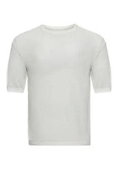 Antioch Poloshirt OSLO Kurzarm Crewneck Grau/Khaki/Weiß