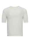 Antioch Poloshirt OSLO Kurzarm Crewneck Grau/Khaki/Weiß