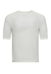 Antioch Poloshirt OSLO Kurzarm Crewneck Grau/Khaki/Weiß