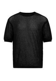 Poloshirt OSLO - Short Sleeve - Crewneck - Cellular Knitted