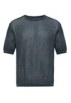 Antioch Poloshirt OSLO Kurzarm Crewneck Dunkelblau/Grau/Dunkelgrau