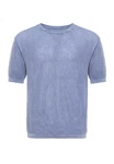 Antioch Poloshirt OSLO Kurzarm Crewneck Blau/Grau/Hellblau