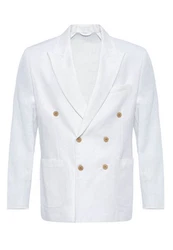 Antioch Winterjacke Nepido Weiß/Creme/Dunkelblau