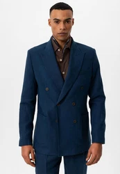 Antioch Winterjacke Nepido Dunkelblau/Hellblau/Blau