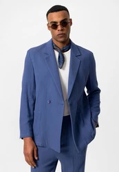 Antioch Winterjacke Monrovia Blau/Dunkelblau/Hellblau