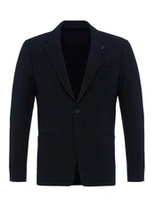 Antioch Winterjacke Bruksel Regular Fit Dunkelblau/Hellblau
