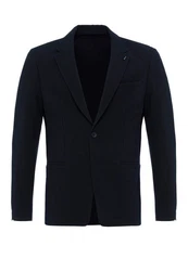 Antioch Winterjacke Bruksel Regular Fit Dunkelblau/Hellblau