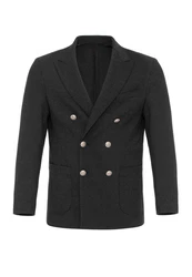 Antioch Winterjacke Irmgard Dunkelgrau/Grau/Schwarz