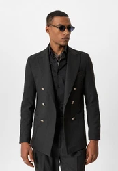 Antioch Winterjacke Irmgard Dunkelgrau/Grau/Schwarz